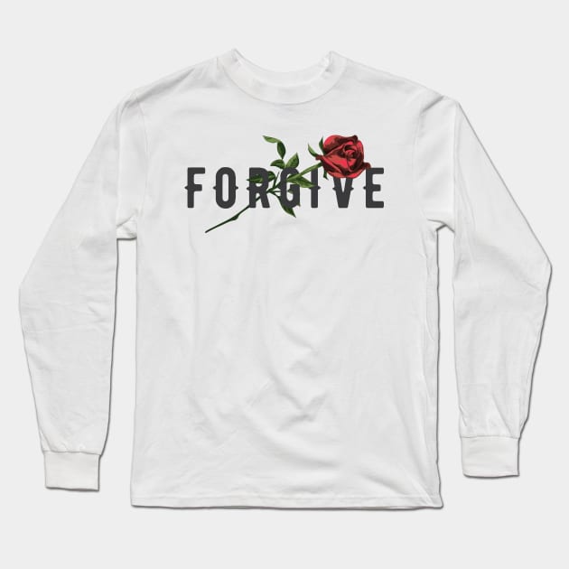 Forgive Long Sleeve T-Shirt by kadiemq